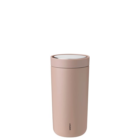 Termohrnek Stelton GO CLICK 400ml šedorůžový_3
