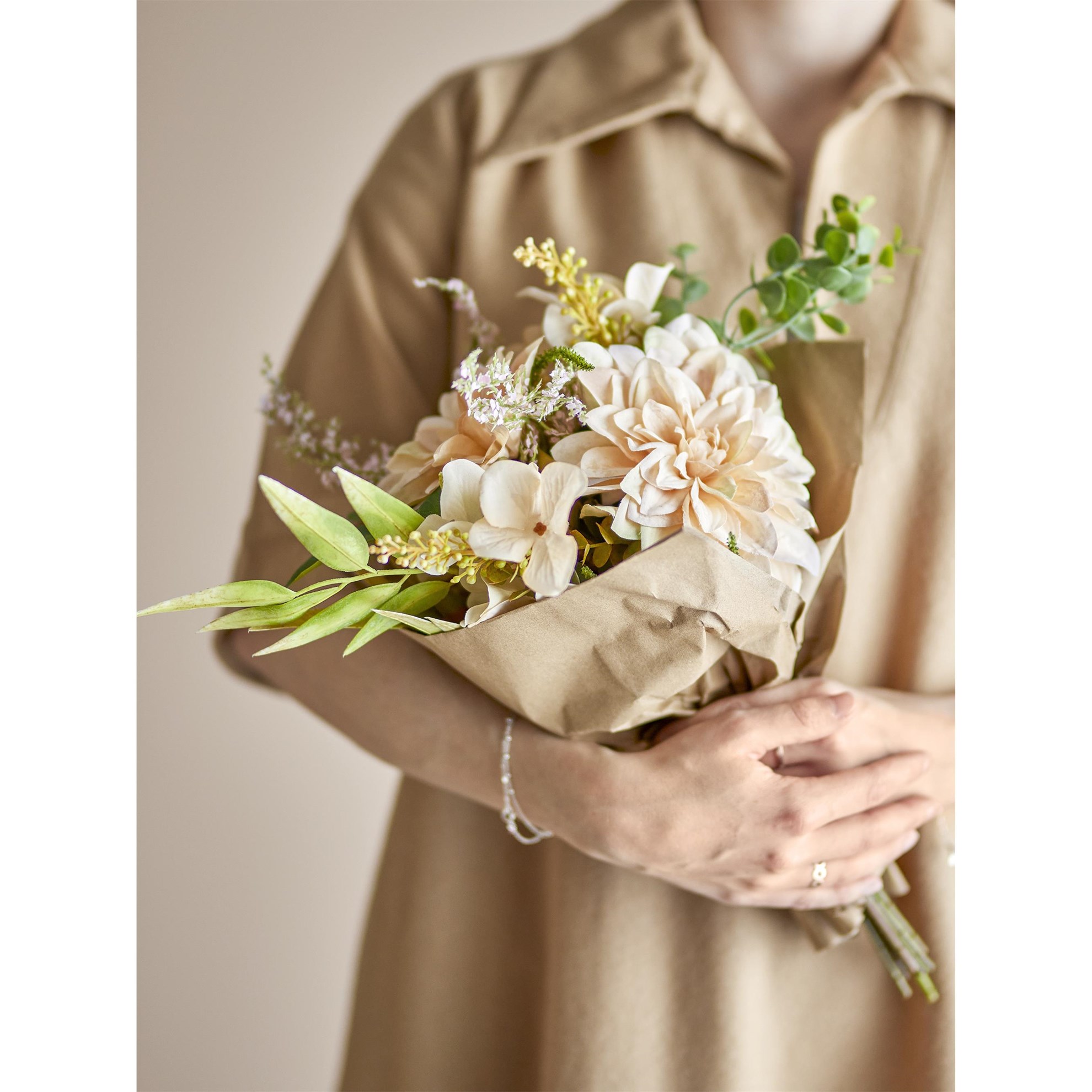 Umělá kytice GLOW V.46cm přírodní_2