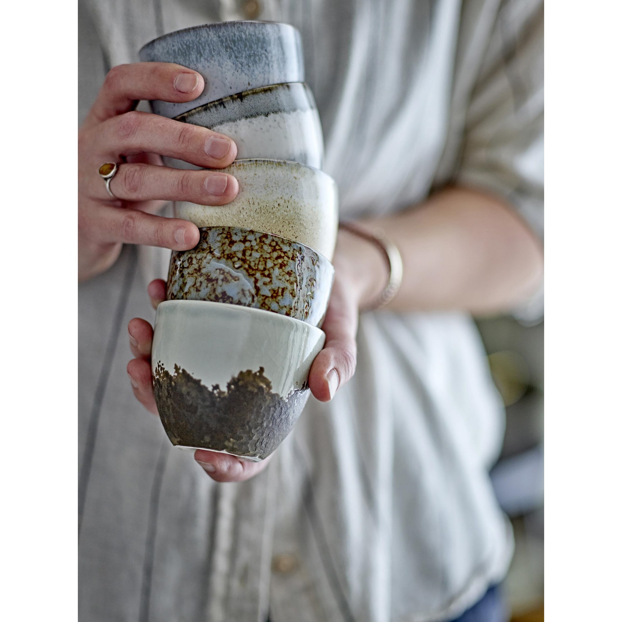 Kameninový hrnek PAULA 195ml šedý_1