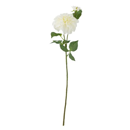 Umělá květina JIŘINA V.63,5cm bílá_2