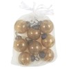 Skleněné vánoční ozdoby Ib Laursen P.3,3 cm SET/8ks medové_0