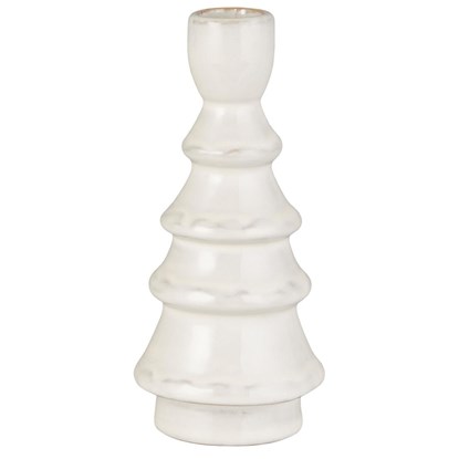 Porcelánový svícen Ib Laursen V.16 cm bílý_0