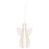 Papírová vánoční ozdoba anděl Ib Laursen V.14 cm bílá_0