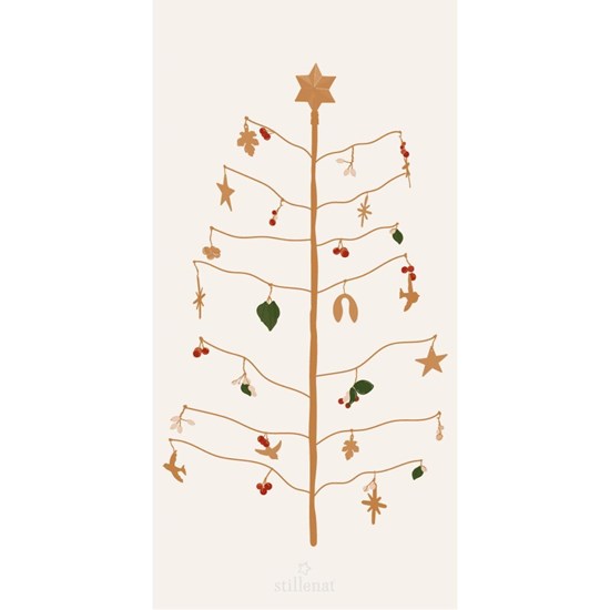 Papírové ubrousky Ib Laursen vánoční stromek BAL/16 ks_0