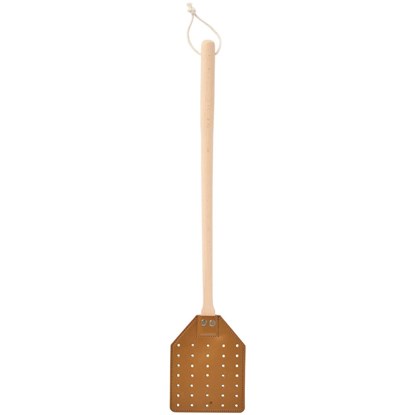 Plácačka na mouchy Ib Laursen s kůží D.49,5 cm_0