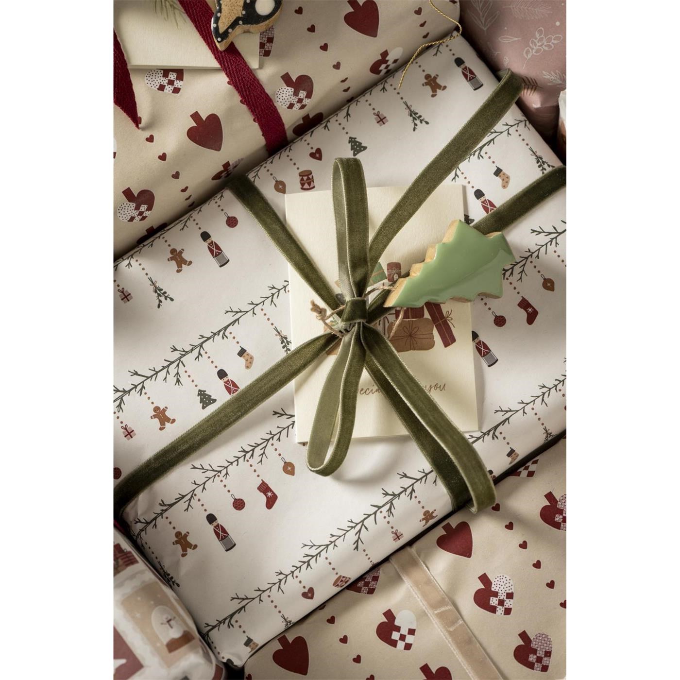 Role vánočního balícího papíru Ib Laursen 5 m girlandy_2