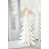 Papírový vánoční stromek Ib Laursen V.25 cm bílý_2