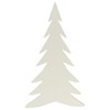 Papírový vánoční stromek Ib Laursen V.35 cm bílý_1