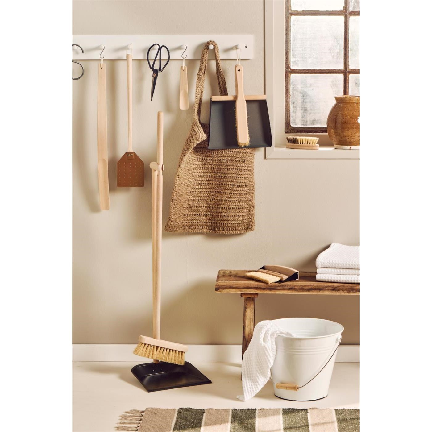 Plácačka na mouchy Ib Laursen s kůží D.49,5 cm_1