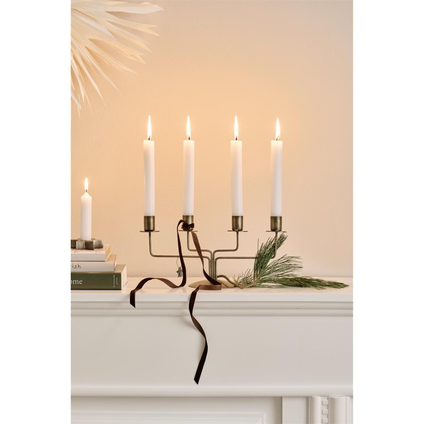 Kovový svícen Ib Laursen na 4 svíčky P.4 x 2,2 cm_2