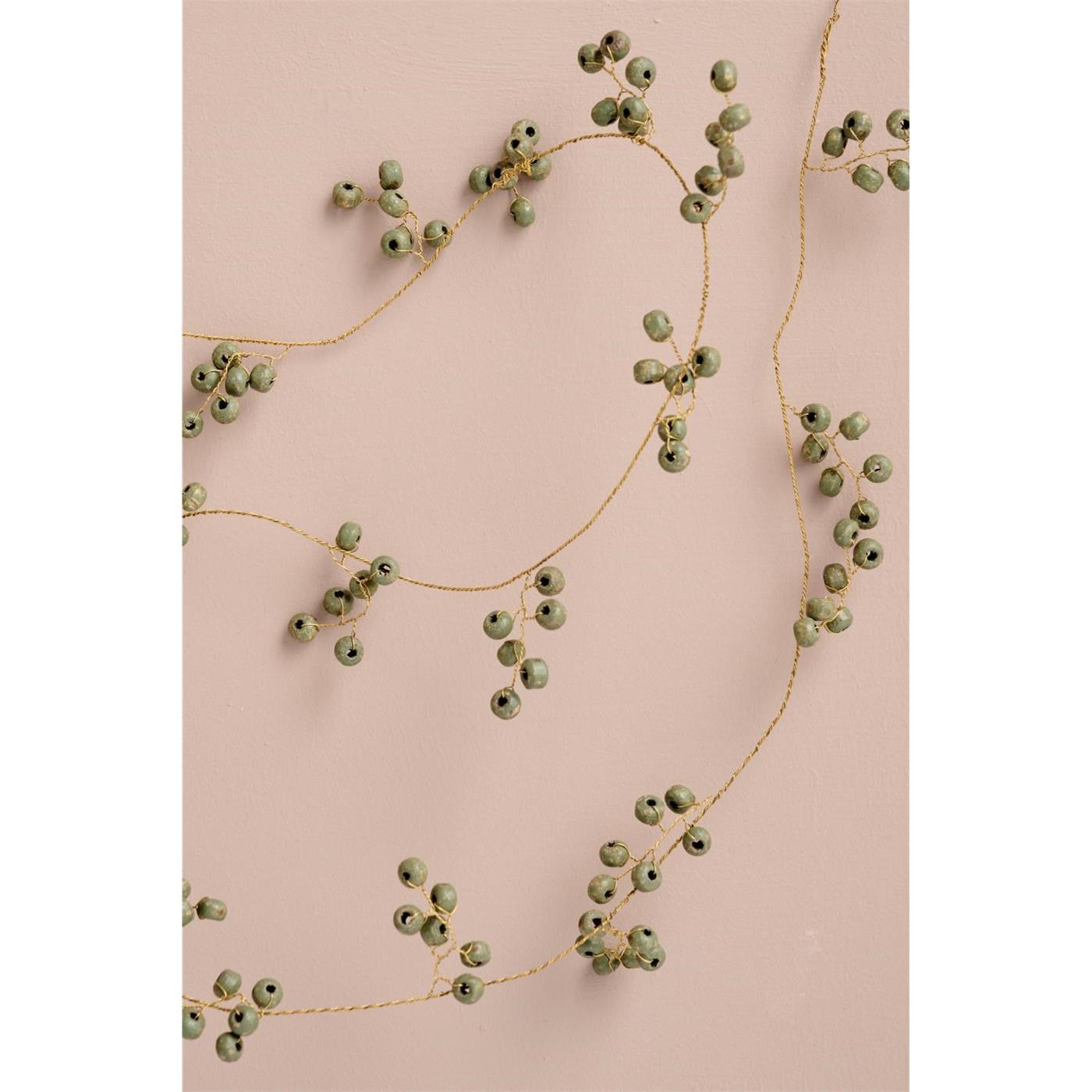 Girlanda s dřevěnými korálky Ib Laursen D.127 cm_1