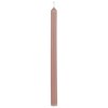 Tenká máčená svíčka Ib Laursen P.1.3xV.20 cm korálově mandlová_0