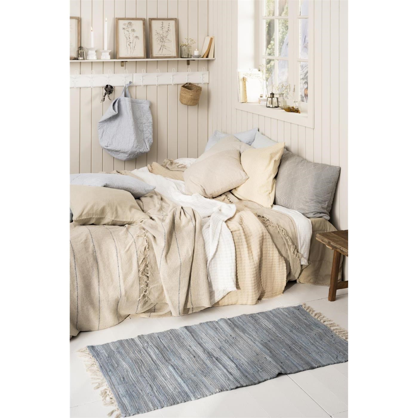 Lněný povlak na polštář Ib Laursen40x60 cm cafe creme_1