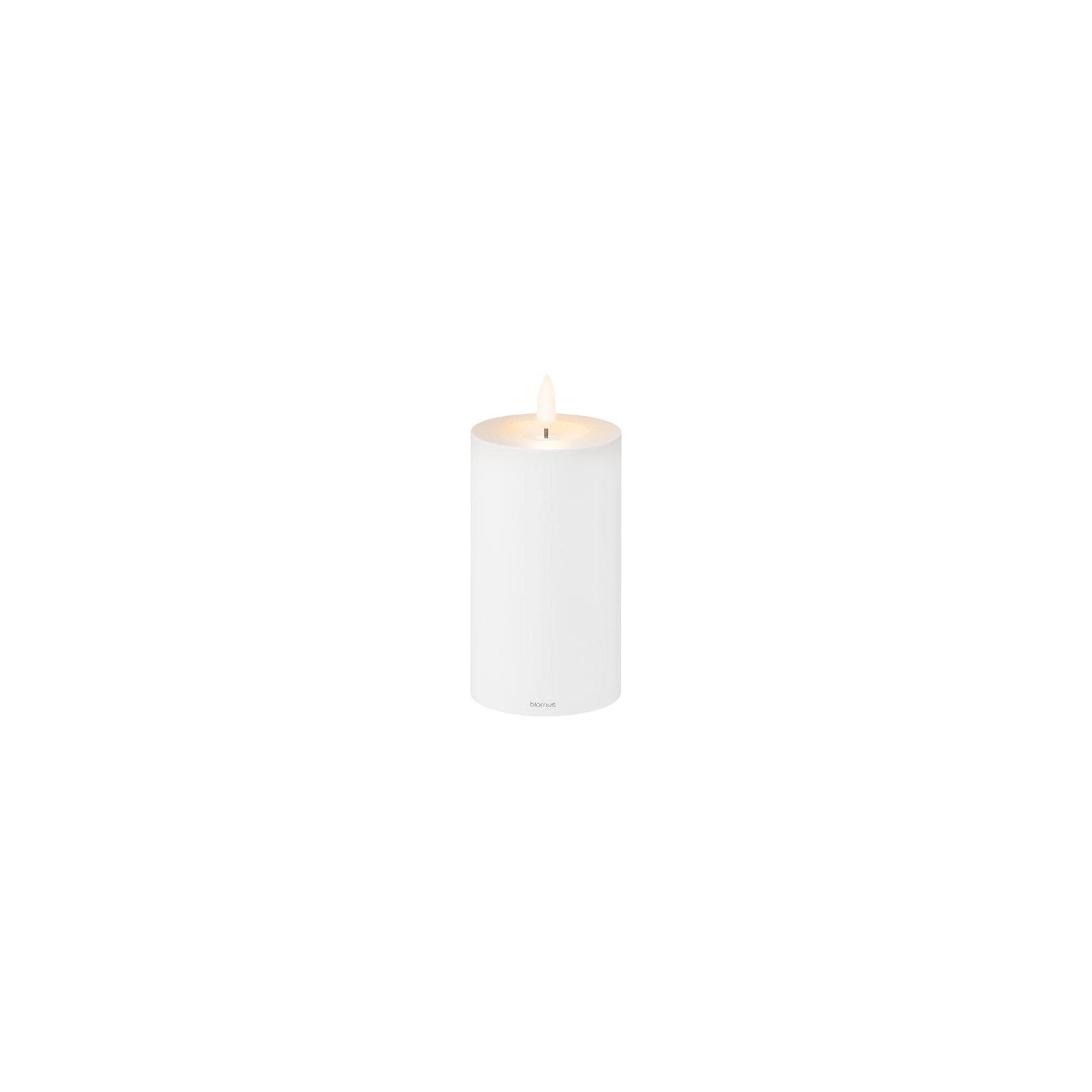 LED svíčka Blomus NOCA M V.12,5cm bílá_0