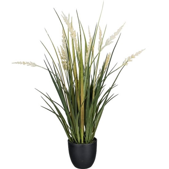 Umělá tráva v květináči 58cm zelená_1