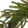 Umělý smrkový věnec 36cm zelený_0
