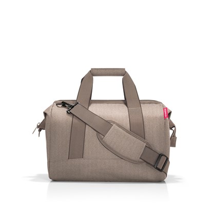 Cestovní taška Reisenthel Allrounder M herringbone mokka_2