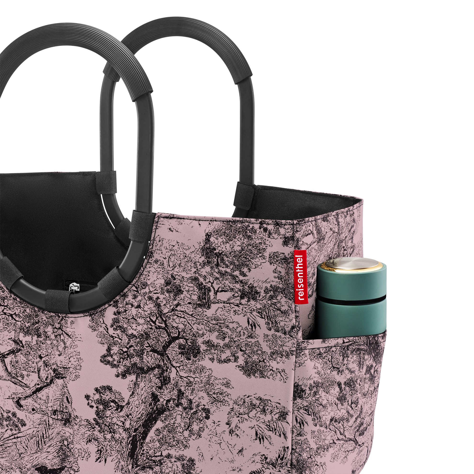 Módní taška Reisenthel Loopshopper L jacquard rose_2
