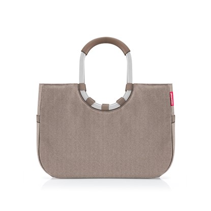 Módní taška Reisenthel Loopshopper L herringbone mokka_2