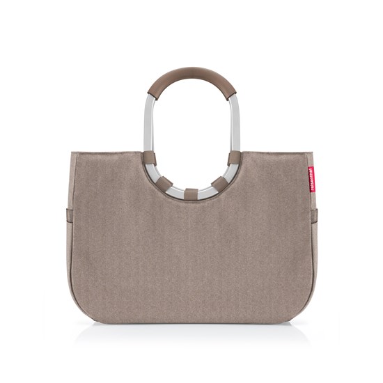 Módní taška Reisenthel Loopshopper L herringbone mokka_2