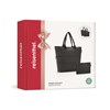 Chytrá taška přes rameno Reisenthel Shopper e1 set #1 glossy dots black_0