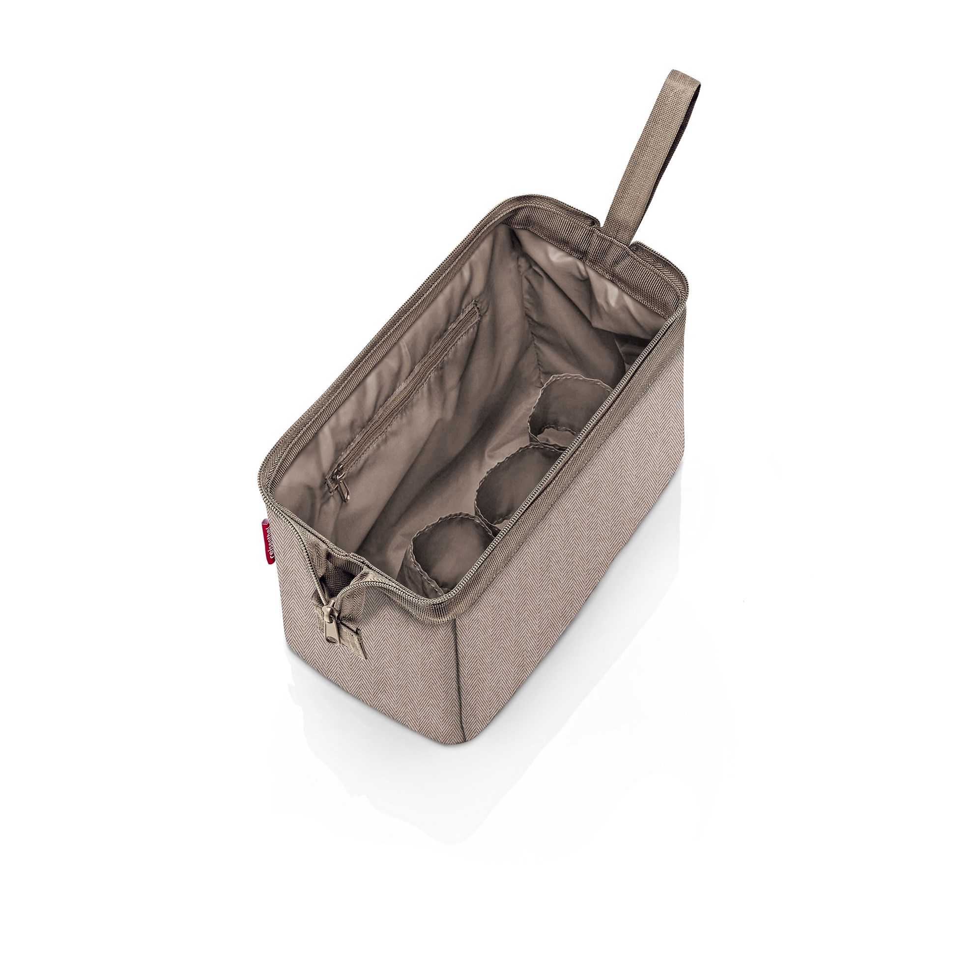 Kosmetická taška Reisenthel Travelcosmetic herringbone mokka_1