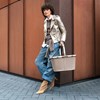 Nákupní košík Reisenthel Carrybag herringbone mokka_0