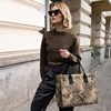 Taška přes rameno Reisenthel Daily Shopper jacquard brown_0