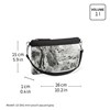 Psaníčko / pouzdro Reisenthel Mini Pouch jacquard brown_1