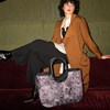 Módní taška Reisenthel Loopshopper L jacquard rose_1