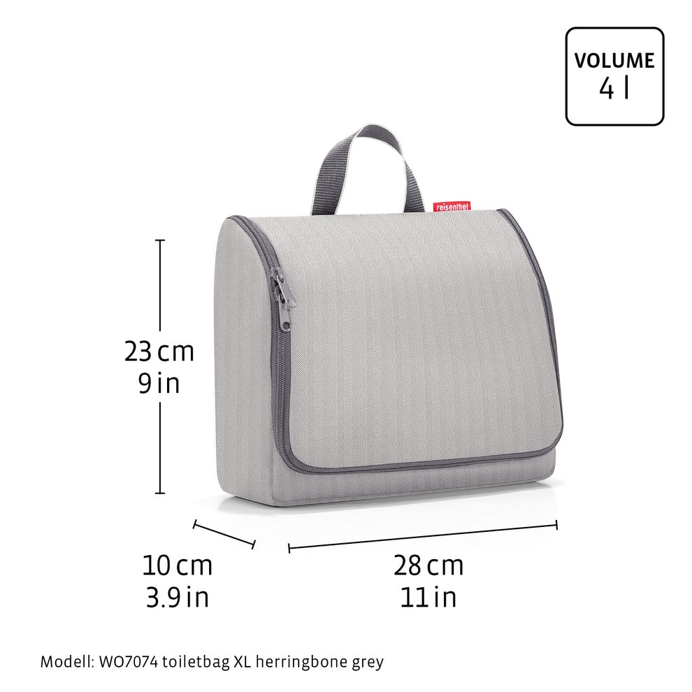Toaletní taška Reisenthel Toiletbag XL smiley grey_1