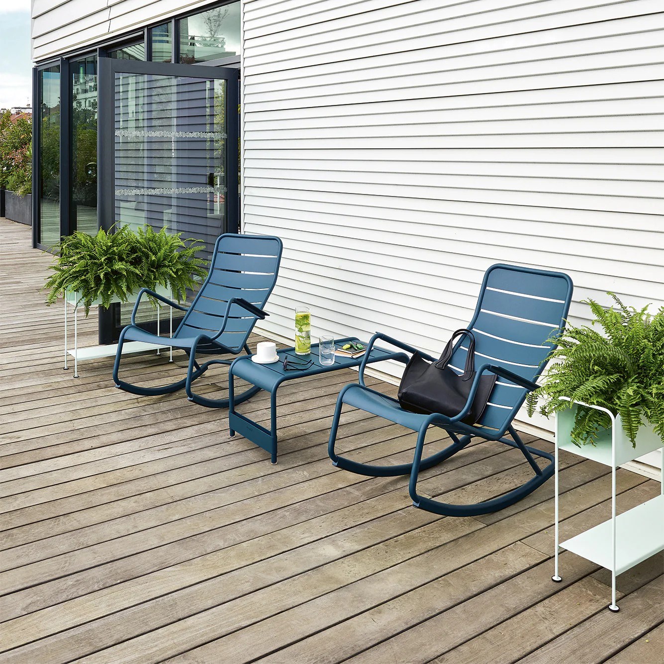 Regál na květináče nebo stolování Fermob PICOLINO V.63 cm - Clay Grey_1