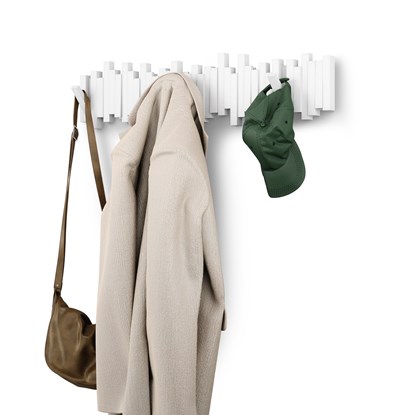 Věšák sklápěcí Umbra STICKS 8 bílý_12