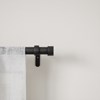 Rozšířitelná Rozšířitelná garnýž Umbra CAPPA 91-168cm černá matná_1
