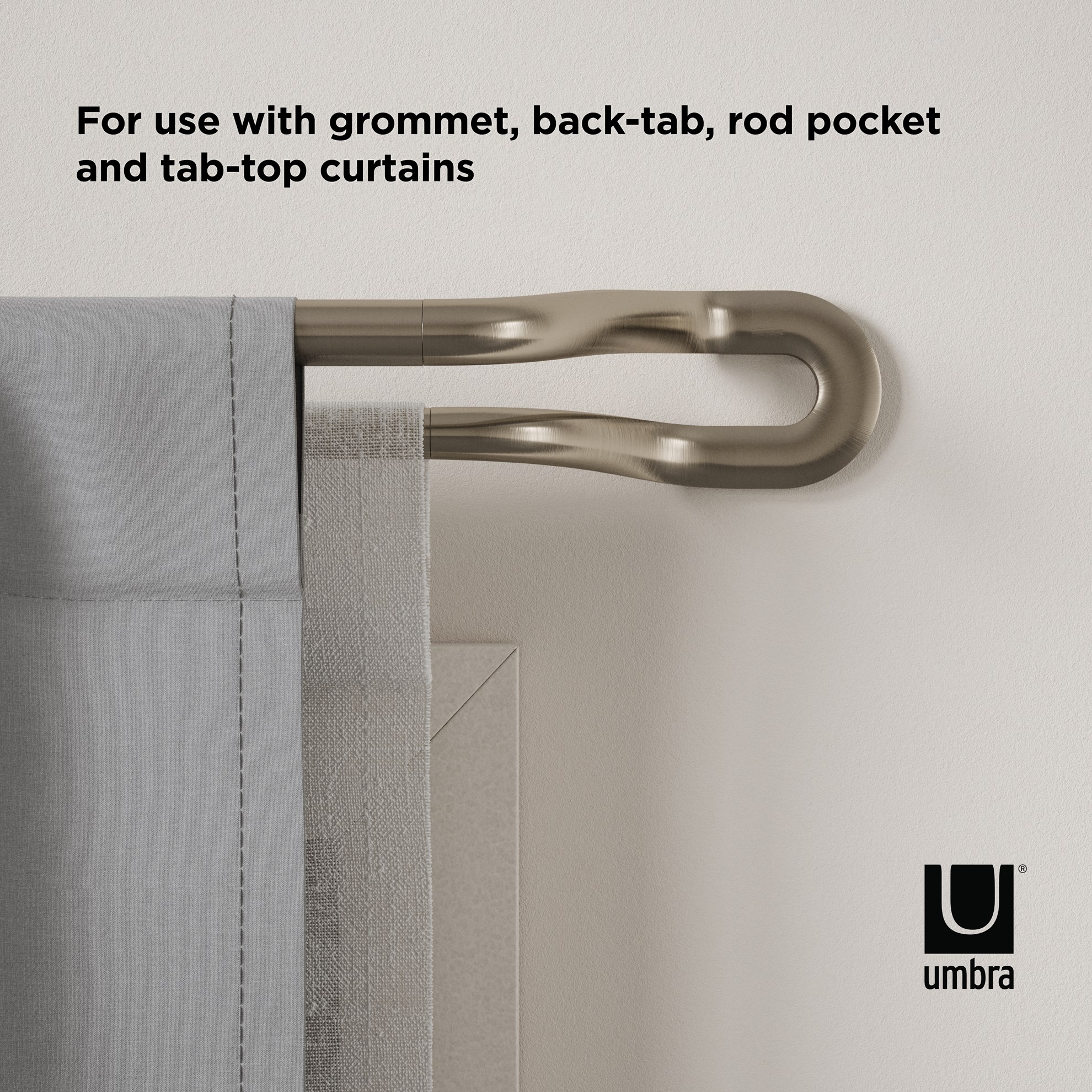 Rozšiřitelná garnýž MIDNIGHT 107-305cm dvojitá zatemňovací niklová_7