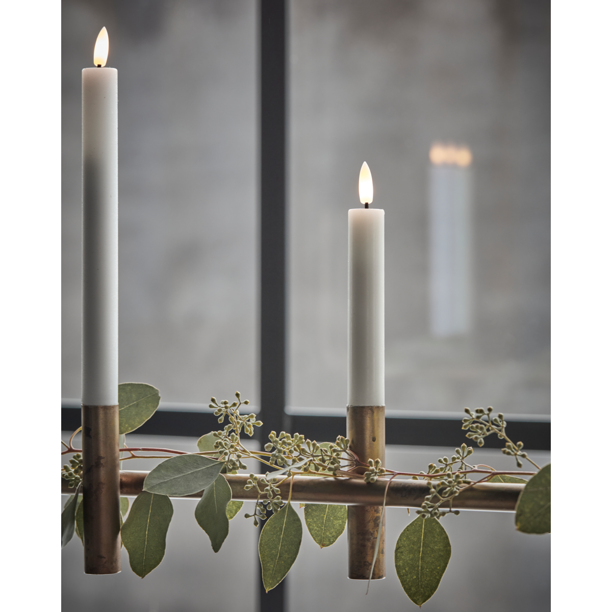 Svíčky LED P.2,2 cm  SET/2ks bílá_0