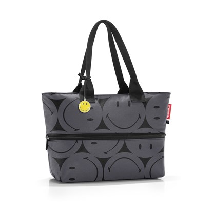 Chytrá taška přes rameno Reisenthel Shopper e1 smiley grey_2