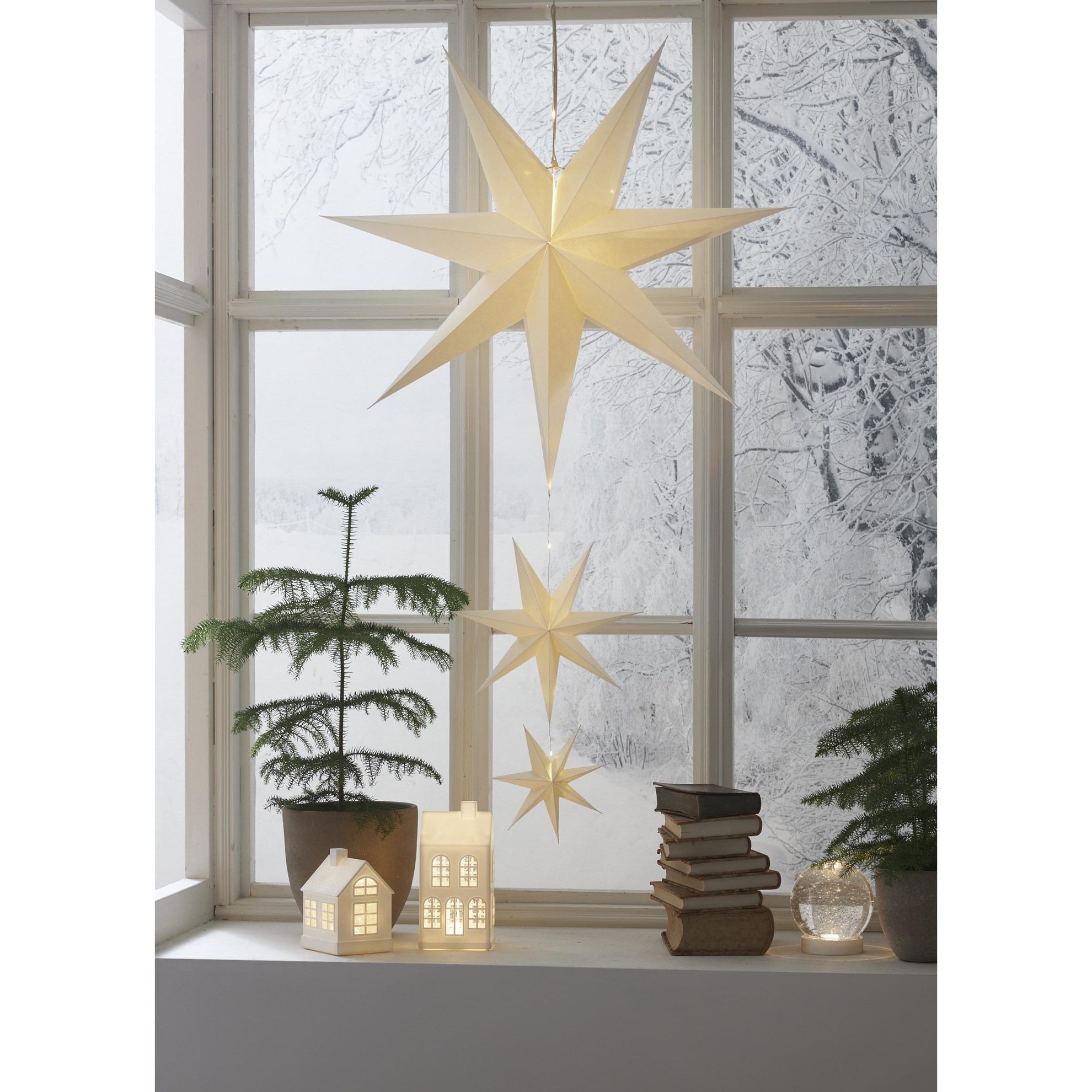 Papírové hvězdy na zavěšení CASSIE, V.130 cm_0