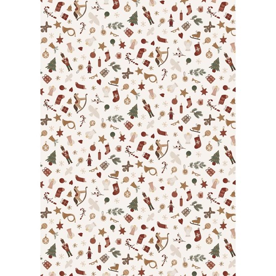 Role balícího papíru Ib Laursen Nostalgic Christmas 5 m/roll_0