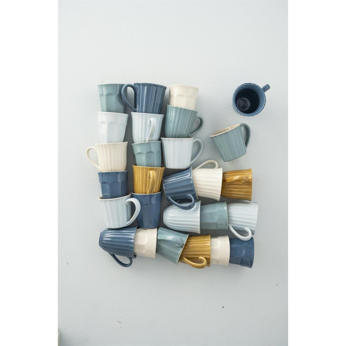 Hrnek s drážkami Mynte Latte_2