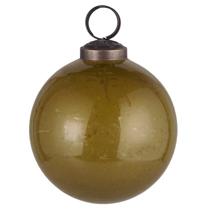 Skleněná vánoční ozdoba Ib Laursen P.8 cm autumn green_0