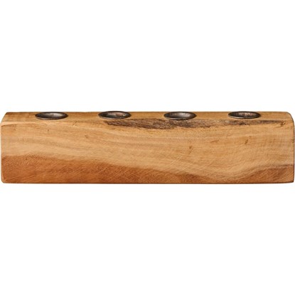 Dřevěný svícen Ib Laursen UNIQUE na 4 svíčky_0