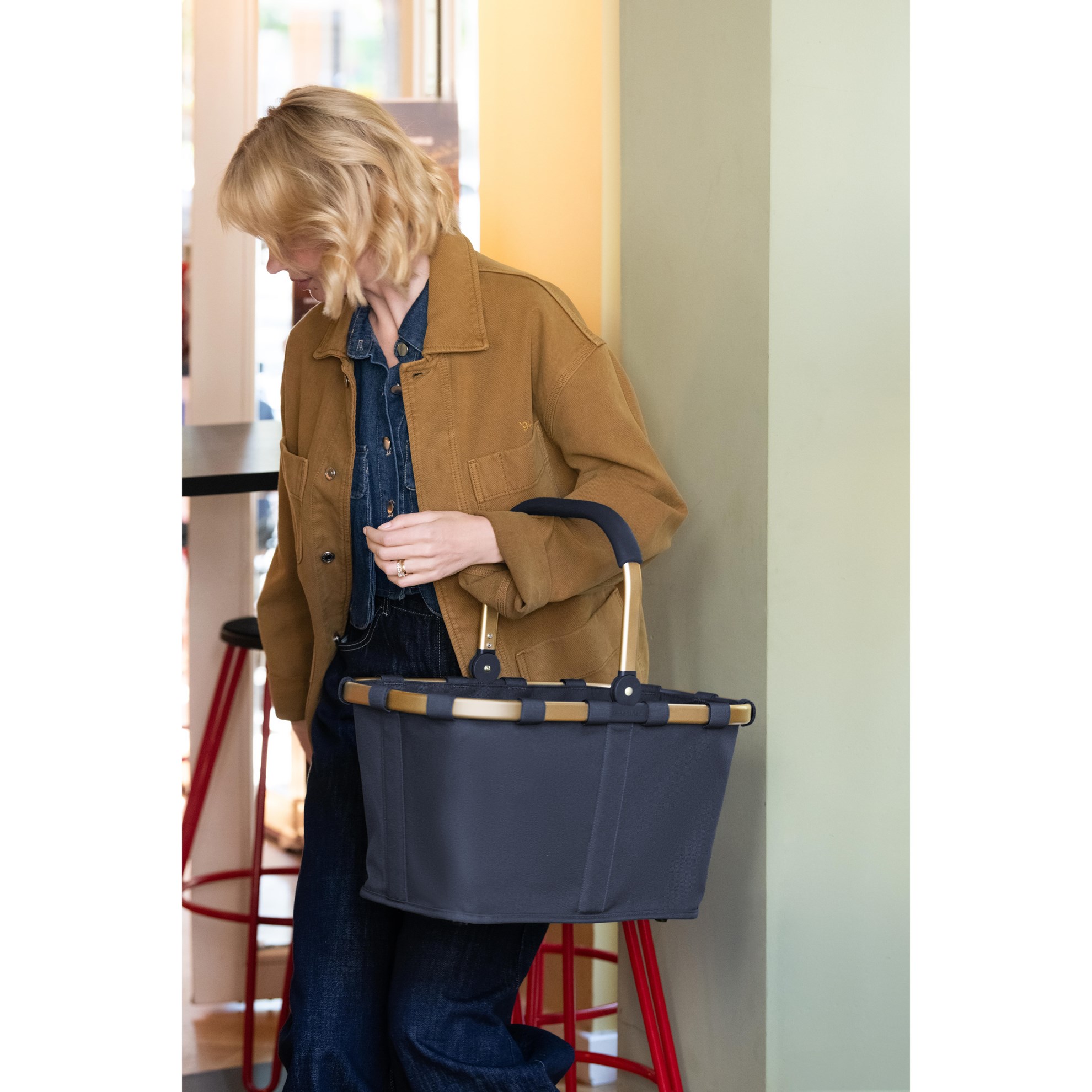 Nákupní košík Reisenthel Carrybag midnight gold_6