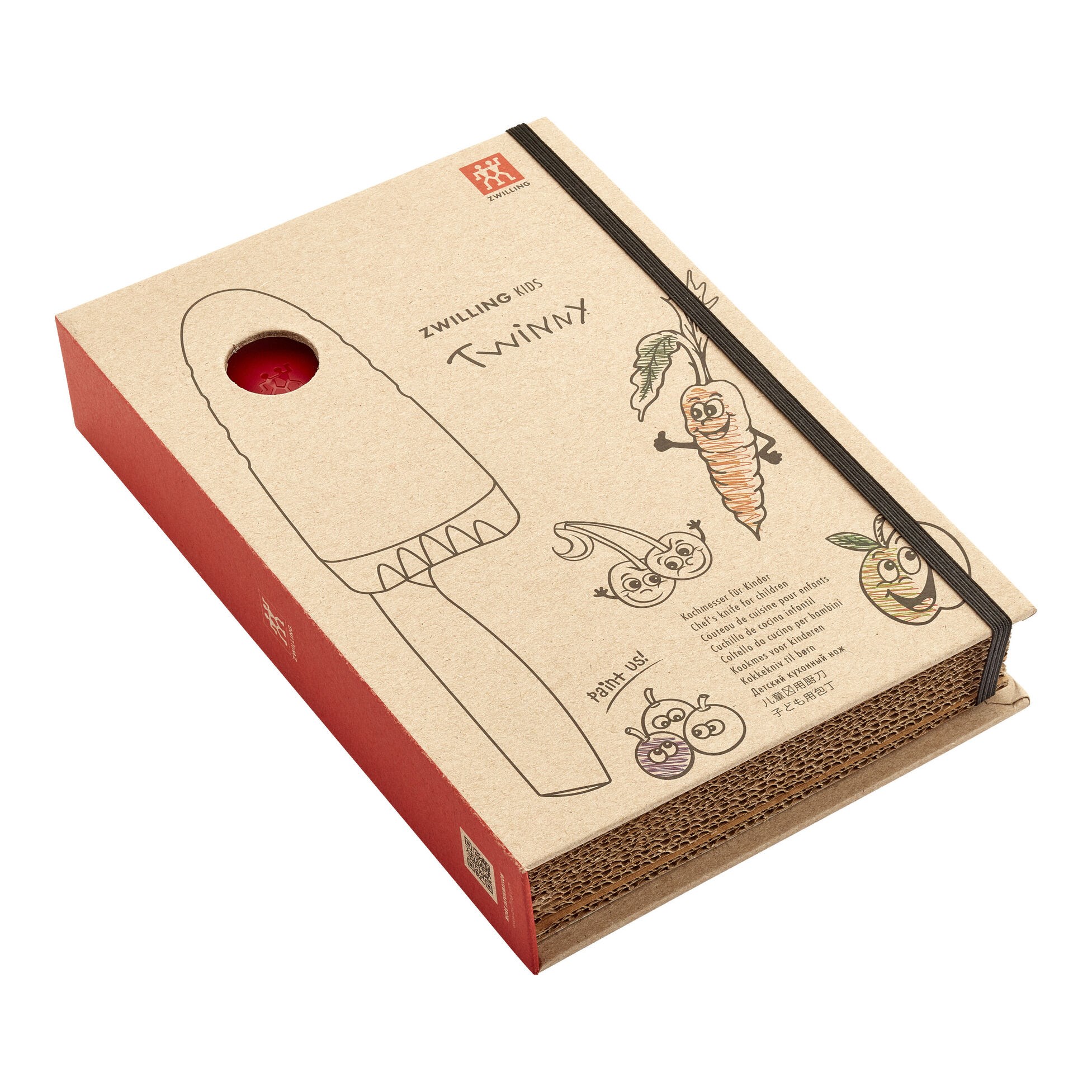 Můj první nůž ZWILLING TWINNY 10 cm červený_5