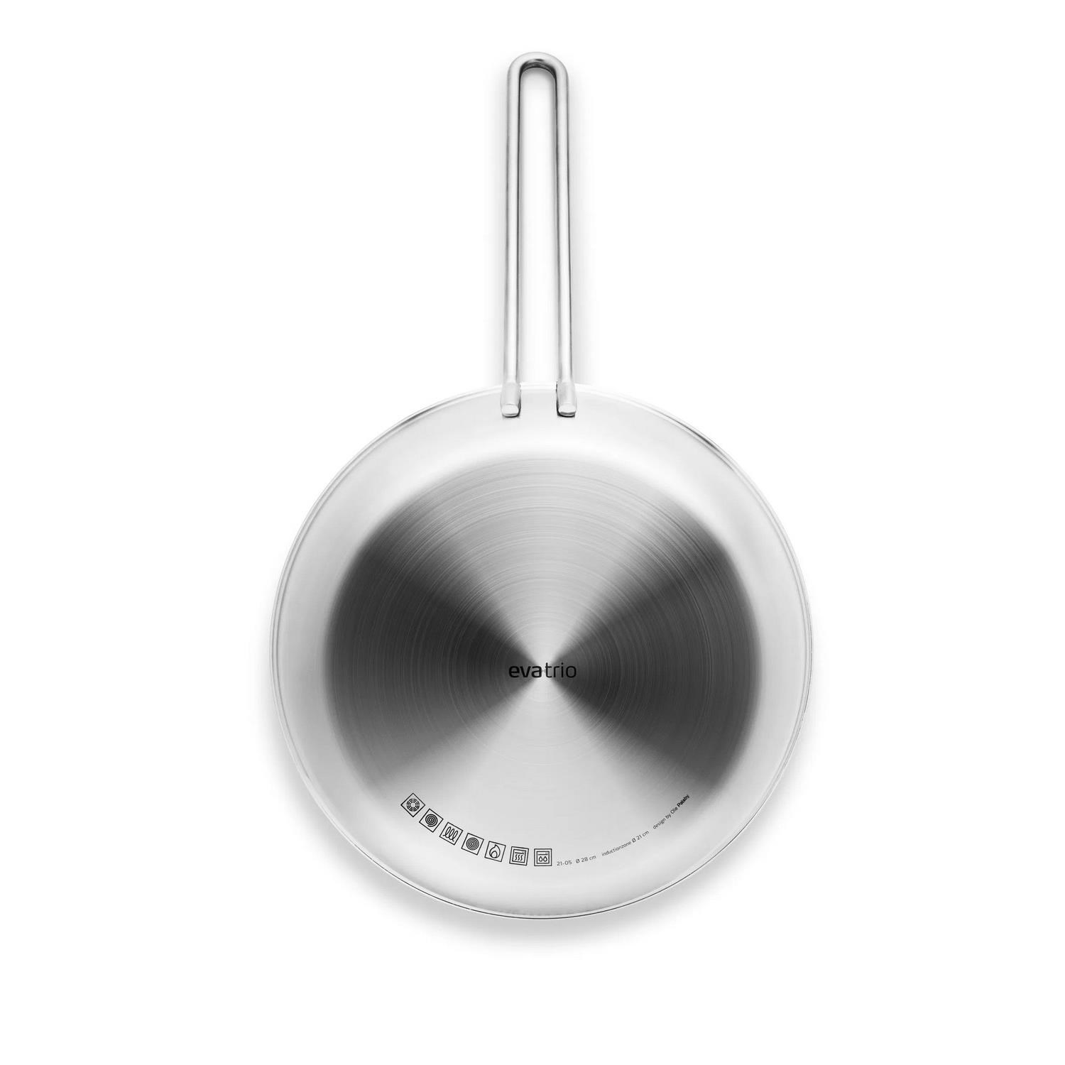 Multifunkční pánev Eva Solo s keramickým povrchem 28+24cm SET/2ks  stříbrná_4