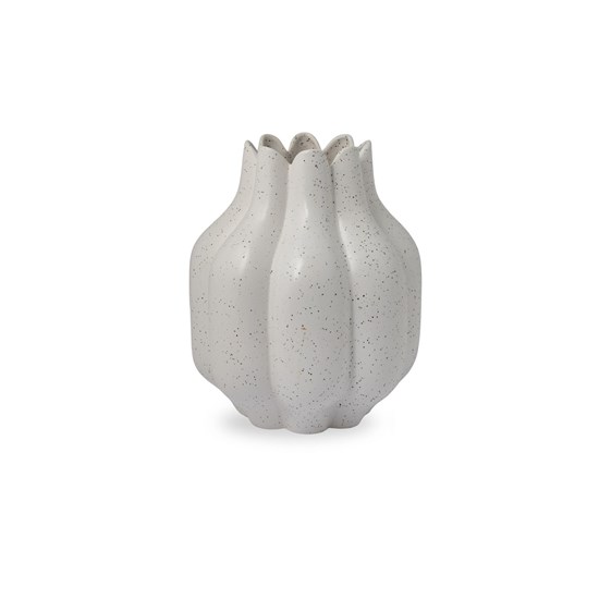 Keramická váza EKEBO V.30 cm vanilková_0