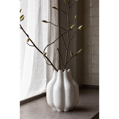 Keramická váza EKEBO V.30 cm vanilková_1