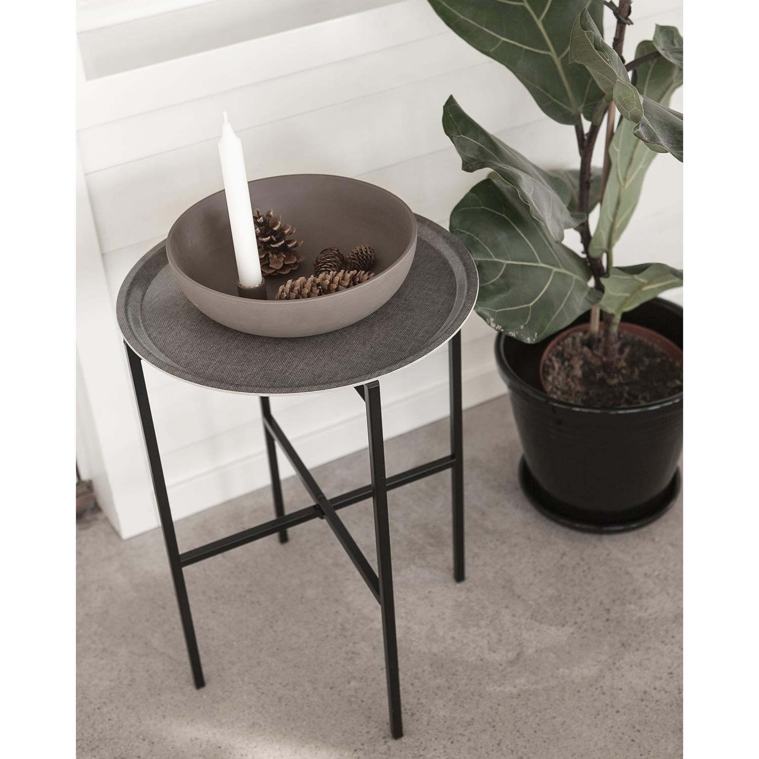 Keramický svícen LIDATORP L P.21cm hnědý_3