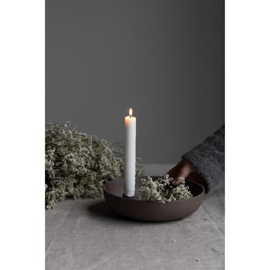 Keramický svícen LIDATORP L P.21cm hnědý_9