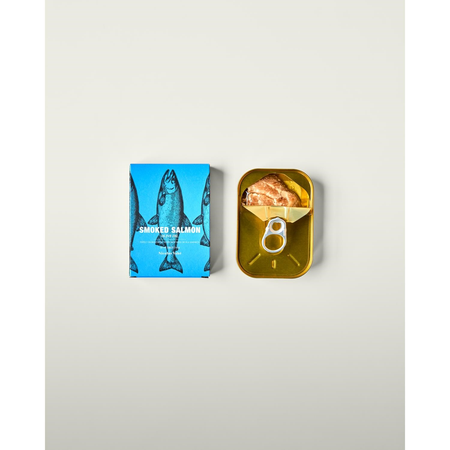 Uzený losos v olivovém oleji Nicolas Vahé 100 g_1